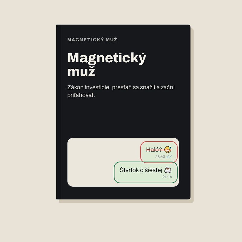 Kniha Magnetický muž