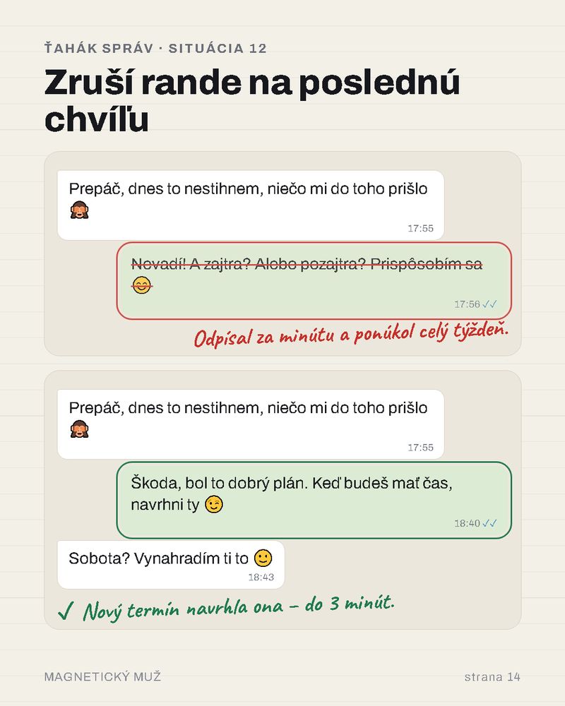 Keď zruší rande